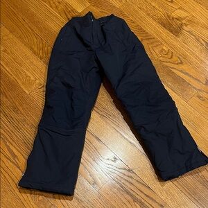 Lands' End Navy blue snow pants young boys size 12